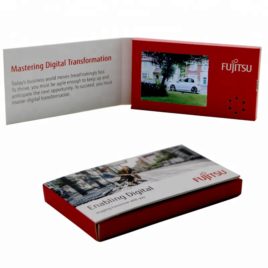 Creative 2.4-inch Video Business Card for Sales